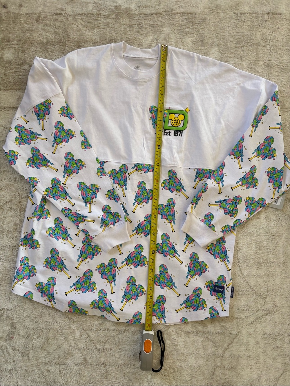 Walt Disney World Lollipop Spirit Jersey NWT - Picture 1 of 6